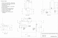 Doc M Pack with Stainless Steel, Blue, Grey or White Grab Rails, Push Button Cistern