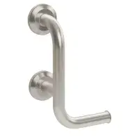 Bathcenter Grab  Bar & Toilet Roll Holder Stainless Steel