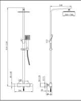 Bathcenter Hadleigh Taps and Shower Pack Matt Black