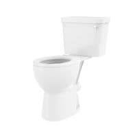 Luxury Doc M Pack with Gloss Black Rails, Push Button Cistern