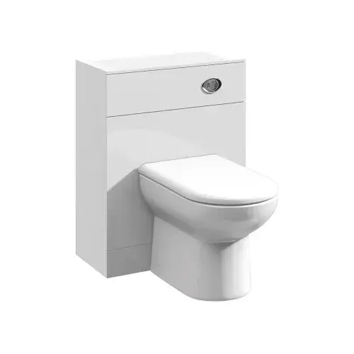 Bathcenter White 600mm x 300mm Gloss White Wc Unit