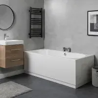 Beaufort Biscay 1700 x 700mm Double Ended Straight Bath