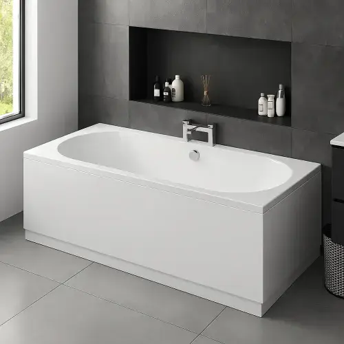 Beaufort Biscay 1700 x 700mm Double Ended Straight Bath