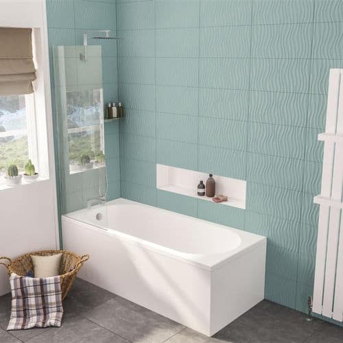 Beaufort Biscay 1700 x 700mm Single Ended Bath | Reinforced Strength Optional