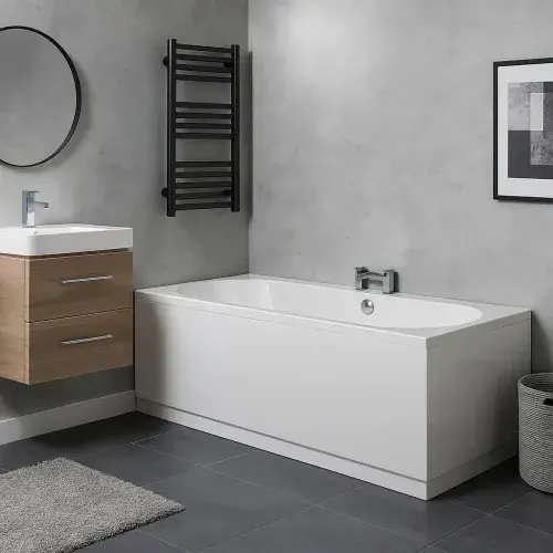 Beaufort Biscay 1700 x 750mm Double Ended Straight Bath