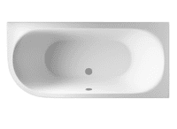 Beaufort Biscay Double Ended 1600 x 725mm Bath, Right Hand | Lifetime Guarantee