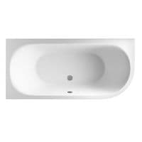 Beaufort Biscay Double Ended 1700 x 750mm Bath, Left Hand