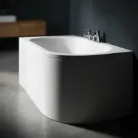 Beaufort Biscay Double Ended 1700 x 750mm Bath, Left Hand | Reinforced Strength Optional