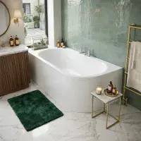Beaufort Biscay Double Ended 1700 x 750mm Bath, Left Hand | Reinforced Strength Optional