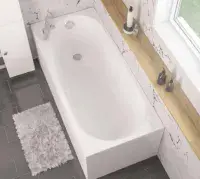 Beaufort Fitzroy Single Ended Bath 1700 x 750mm Right or Left Hand
