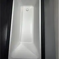 Beaufort Malin 1800 x 800mm Single Ended Bath Thin Rim Extra Space - Lifetime Guarantee