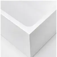 Beaufort Malin 1800 x 800mm Single Ended Bath Thin Rim Extra Space - Lifetime Guarantee