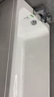 Beaufort Malin 1800 x 800mm Single Ended Bath Thin Rim Extra Space - Lifetime Guarantee