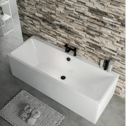 Beaufort Malin Double Ended 1675 x 700mm Bath, Includes Legs & Fixings