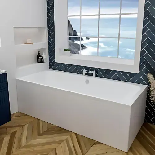 Beaufort Malin Double Ended 1700 x 750mm Bath | Includes Legs & Fixings | Lifetime Guarantee