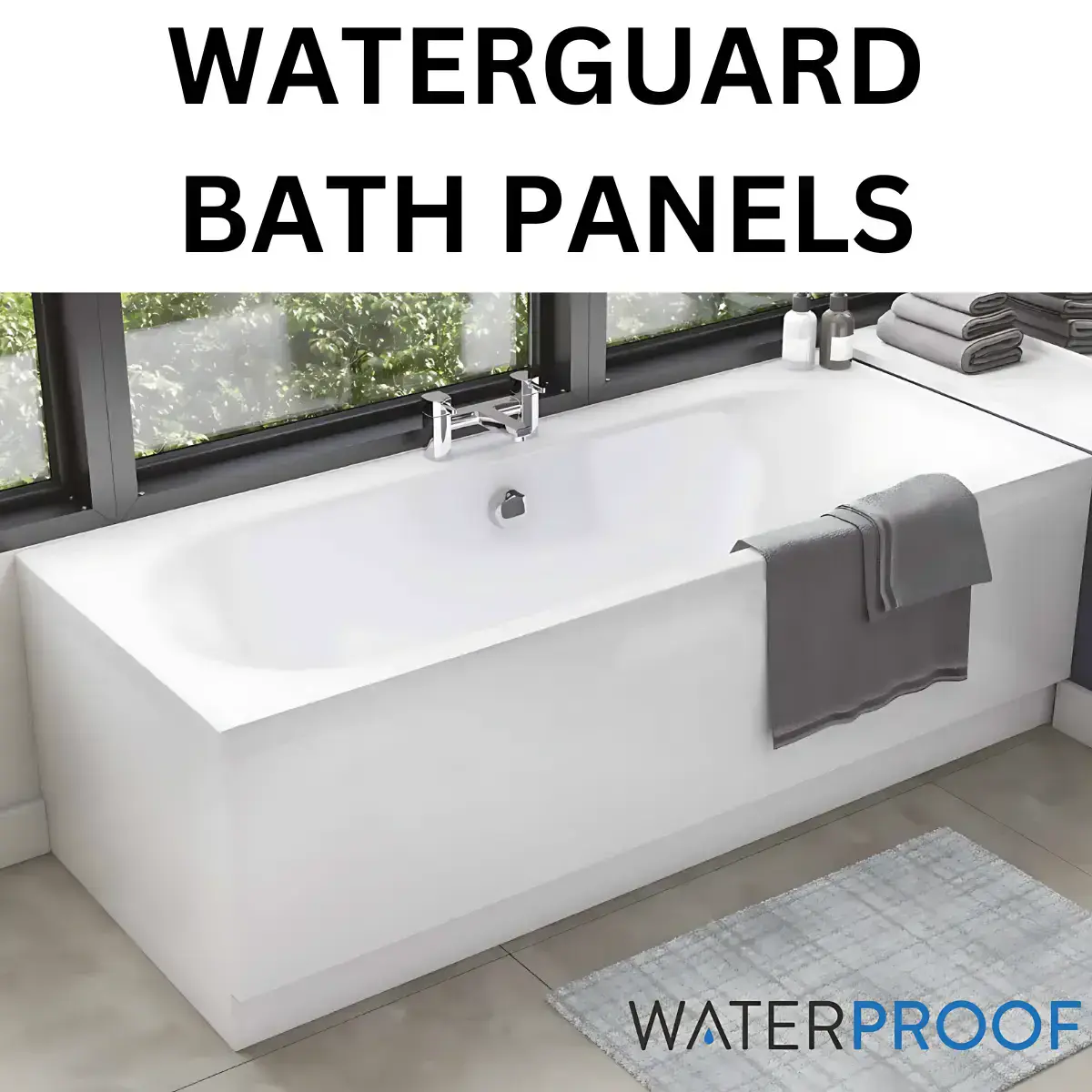 Beaufort Rockall 1700 x 700mm Single Ended Bath