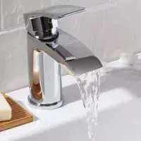 Belini Chrome Bathroom Tap Pack | Basin & Bath Filler / Shower Mixer