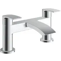 Belini Chrome Bathroom Tap Pack | Basin & Bath Filler / Shower Mixer