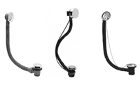 Belini Chrome Bathroom Tap Pack | Basin & Bath Filler / Shower Mixer