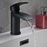 Belini Mono Basin Mixer Tap & Clicker Waste | Chrome or Black