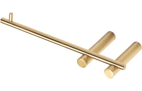 Bertine Toilet Roll Holder - Brushed Brass