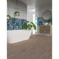 Botanical Decoration/Wall Ceramic Tiles - Available in Various Colour-Per Box