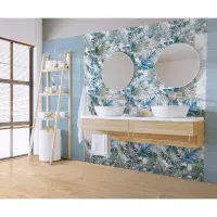 Botanical Decoration/Wall Ceramic Tiles - Available in Various Colour-Per Box
