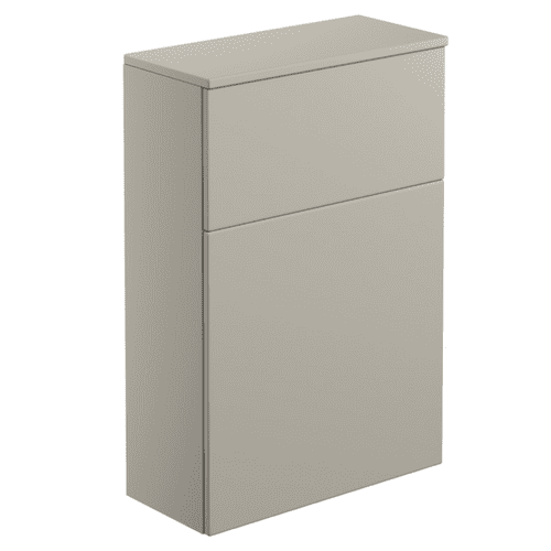 Carmine 600 Floor Standing WC Unit, Matt Latte
