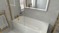Carron Arc 1500 x 700mm Single Ended Bath | Standard & Carronite Options | Lifetime Guarante | Free Delivery
