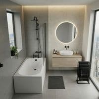 Carron Arc 1500 x 700mm Single Ended Bath | Standard & Carronite Options | Lifetime Guarante | Free Delivery