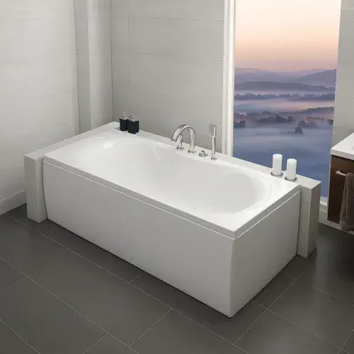 Carron Arc Duo 1700 x 750mm Double Ended Bath - Standard & Carronite Options