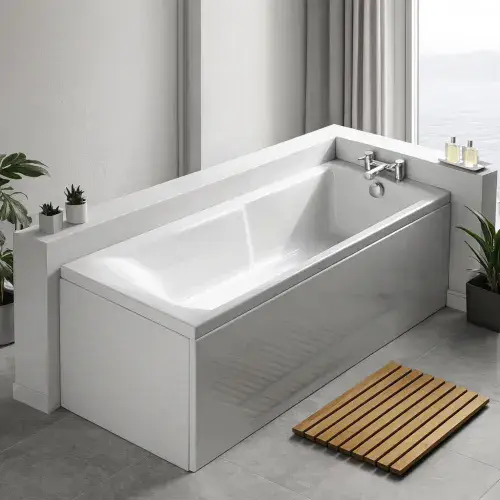Carron Axis 1600 x 700mm Single Ended Bath - Standard & Carronite Options