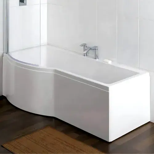 Carron Brio 1650mm Shower Bath Pack inc Front Panel & Bath Screen