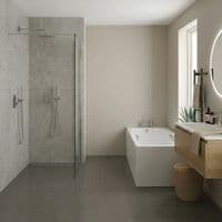 Carron Imperial 1400 x 700mm Single Ended Bath With Chrome Grips- Standard & Carronite Options