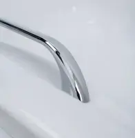 Carron Imperial 1400 x 700mm Single Ended Bath With Chrome Grips- Standard & Carronite Options