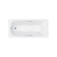 Carron Imperial 1400 x 700mm Single Ended Bath With Chrome Grips- Standard & Carronite Options