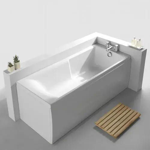 Carron Matrix 1600 x 700mm Single Ended Bath - Standard & Carronite Options