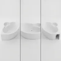 Carron Monarch 1300 x 1300mm Corner Bath – Standard & Carronite Options