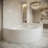 Carron Monarch 1300 x 1300mm Corner Bath – Standard & Carronite Options