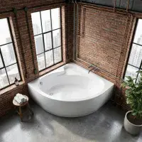 Carron Oriole 1200 x 1200mm Corner Bath – Standard & Carronite Options