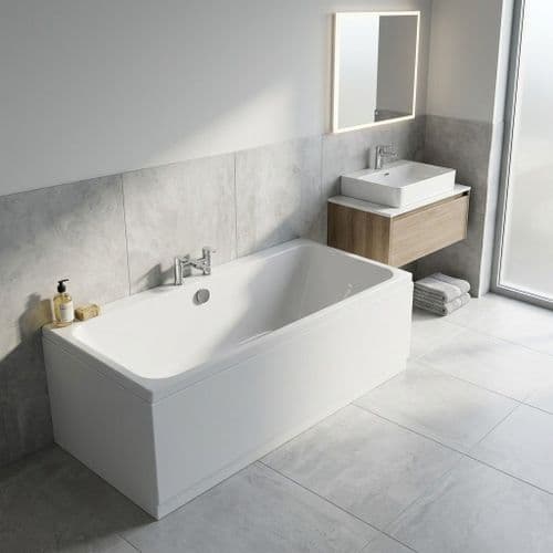 Carron Profile 1600 x 700 Double Ended Bath - Standard & Carronite Options