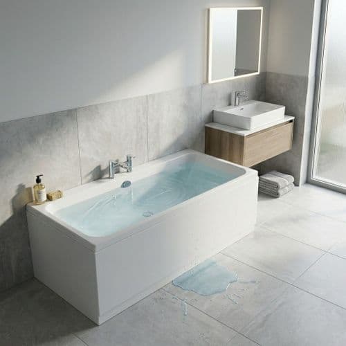 Carron Profile 1650 x 700 Double Ended Bath - Standard & Carronite Options
