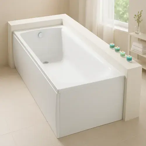 Carron Sigma 1800 x 800mm Single Ended Bath - Standard & Carronite Options