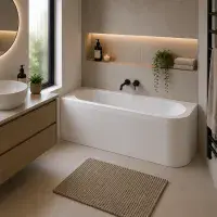 Carron Status 1600 x 725mm Right Hand Offset Corner Bath