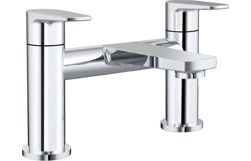 Cassin Bath Filler Tap, Chrome, Modern Lever Style
