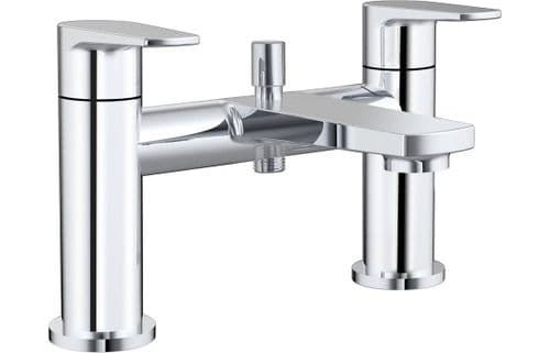 Cassin Bath Shower Mixer Tap, Shower Kit, Chrome, Modern Lever Style