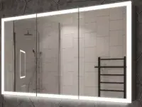 Cassio Led Bathroom Mirror Cabinet - 3 Door 1200mm x 700mm