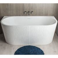 Caversham Freestanding Bath 1650x745x580mm inc waste - White - Lifetime Guarantee