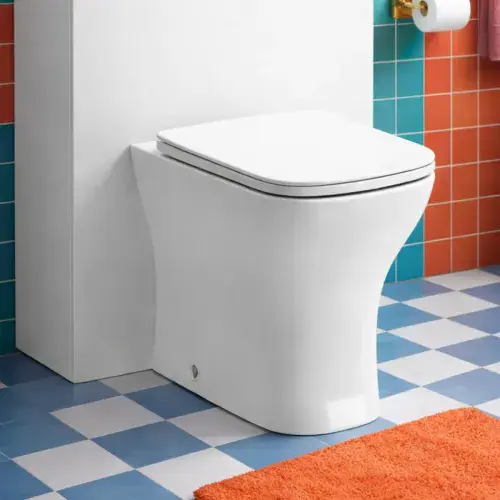 Cedare Back To Wall Toilet inc Soft Close Seat