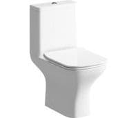Cedare Rimless Comfort Height Toilet & Short projection - Inc Seat